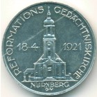 Германия, Нюрнберг, медаль 1921 год (UNC)