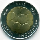 Швейцария, 5 франков 1999 год (UNC)