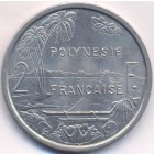 Французская Полинезия, 2 франка 1975 год (UNC)