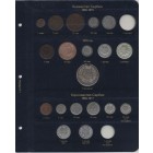 Комплект листов для монет княжеств Сербии и Черногории