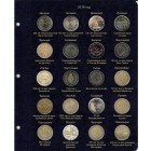 Лист для памятных и юбилейных монет 2 Евро 2016 г.