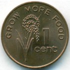 Фиджи, 1 цент 1977 год (UNC)