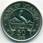 Уганда, 50 центов 1976 год (UNC)