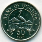 Уганда, 50 центов 1976 год (UNC)