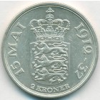 Дания, 2 кроны 1937 год (AU)