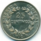 Коста-Рика, 25 сентимо 1948 год (UNC)