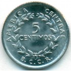 Коста-Рика, 5 сентимо 1967 год (UNC)