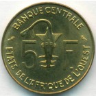 Западно-Африканские Штаты, 5 франков 1972 год (UNC)