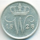 Нидерланды, 10 центов 1828 год