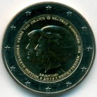 Нидерланды, 2 евро 2013 год (AU)