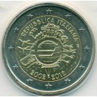 Италия, 2 евро 2012 год (UNC)
