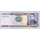 Боливия, 10 000 песо 1984 год (UNC)