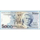 Бразилия, 5000 крузейро 1993 год (UNC)