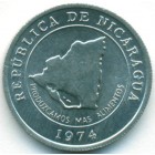 Никарагуа, 10 сентаво 1974 год (UNC)