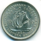 Восточные Карибские штаты, 10 центов 1965 год (AU)