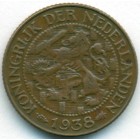Нидерланды, 1 цент 1938 год