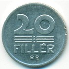 Венгрия, 20 филлеров 1983 год