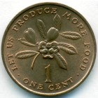 Ямайка, 1 цент 1973 год (UNC)