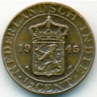 Нидерландская Восточная Индия, 1/2 центa 1945 год (AU)