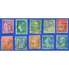 Франция, набор 10 почтовых марок