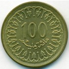 Тунис, 100 миллимов 1960 год (UNC)