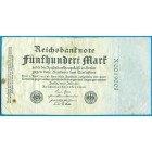 Германия, 500 марок 1922 год