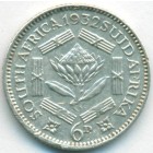Южная Африка, 6 пенсов 1932 год