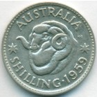 Австралия, 1 шиллинг 1959 год