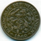 Нидерланды, 1 цент 1940 год