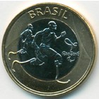 Бразилия, 1 реал 2015 год (UNC)