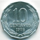 Чили, 10 сентаво 1978 год (UNC)