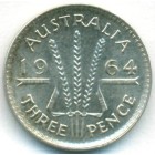 Австралия, 3 пенса 1964 год (AU)