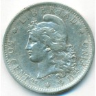 Аргентина, 50 сентаво 1883 год