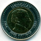 Уругвай, 10 песо 2000 год (AU)