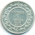 Тунис, 1 франк 1911 год