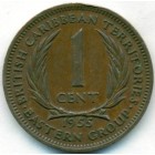 Восточные Карибские штаты, 1 цент 1955 год