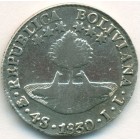 Боливия, 4 соля 1830 год PTS JL