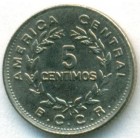 Коста-Рика, 5 сентимо 1972 год (UNC)
