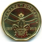 Канада, 1 доллар 2017 год (UNC)
