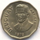 Уругвай, 1 новое песо 1978 год (UNC)
