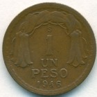 Чили, 1 песо 1946 год