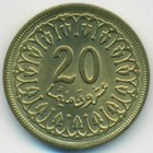 Тунис, 20 миллимов 1983 год (UNC)