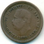 Португальская Индия, 1/8 таньги 1886 год