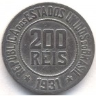Бразилия, 200 реалов 1931 год