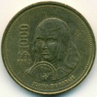 Мексика, 1000 песо 1989 год (AU)