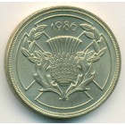 Великобритания, 2 фунта 1986 год (UNC)