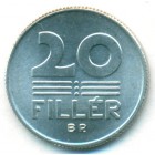 Венгрия, 20 филлеров 1972 год (UNC)