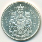 Канада, 50 центов 1960 год