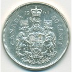 Канада, 50 центов 1964 год