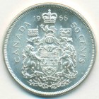 Канада, 50 центов 1966 год (AU)